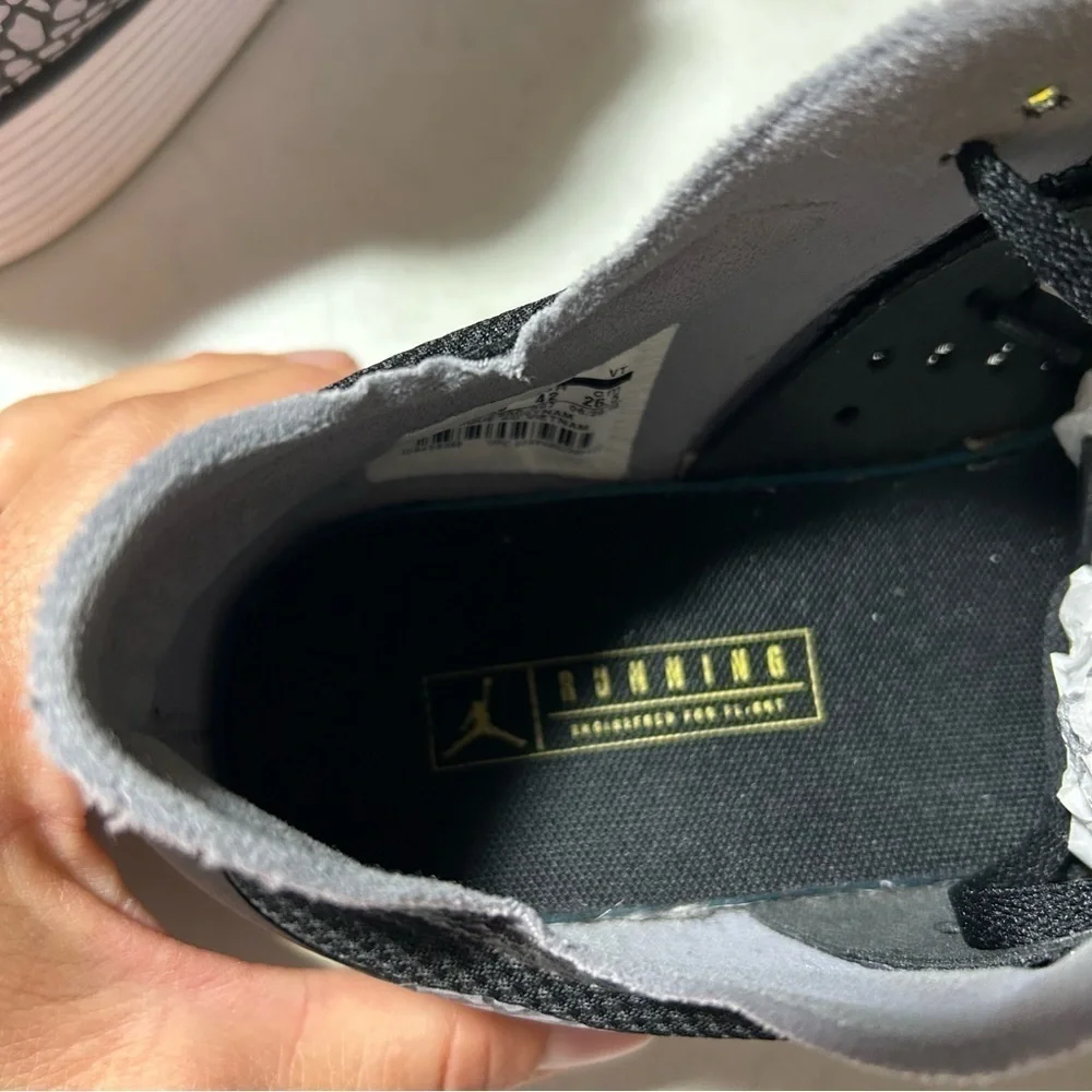 Nike Jordan 88 Racer Varsity Black Gray Maize Mens Run Gym AV1200-007 Size 8.5 - Picture 9 of 9